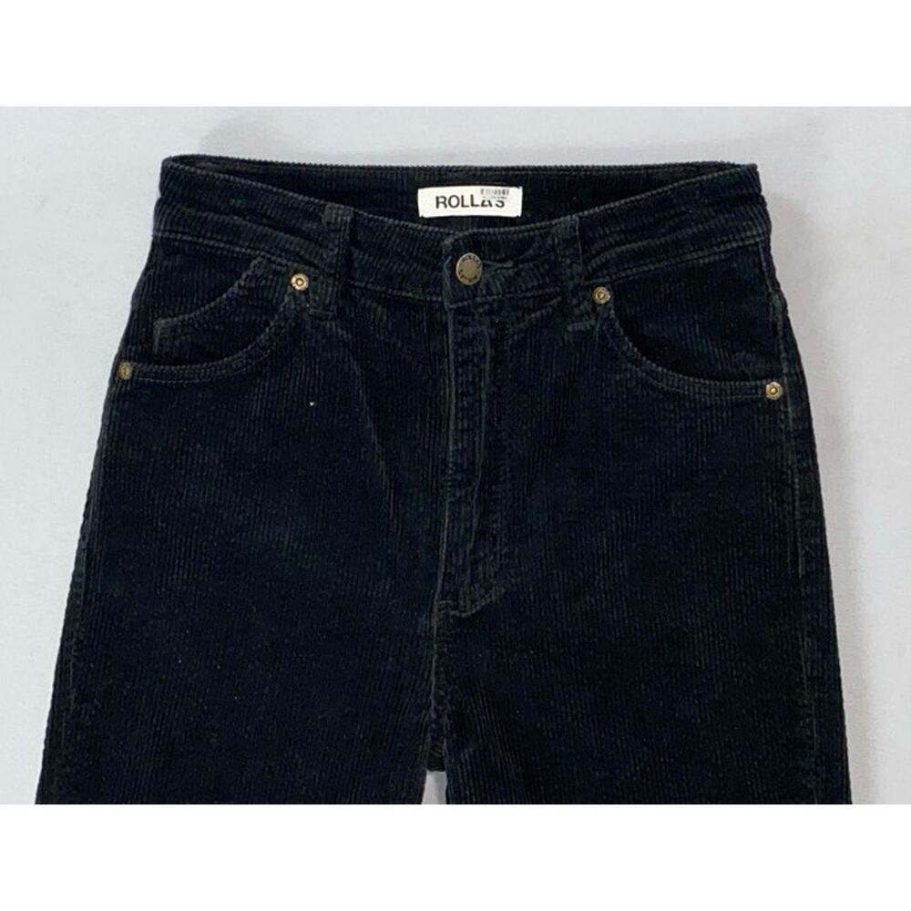 Rolla's Eastcoast High Rise Flare 5-Pocket Corduroy Pants, Jeans. Women's 25 GUC - Picture 6 of 9